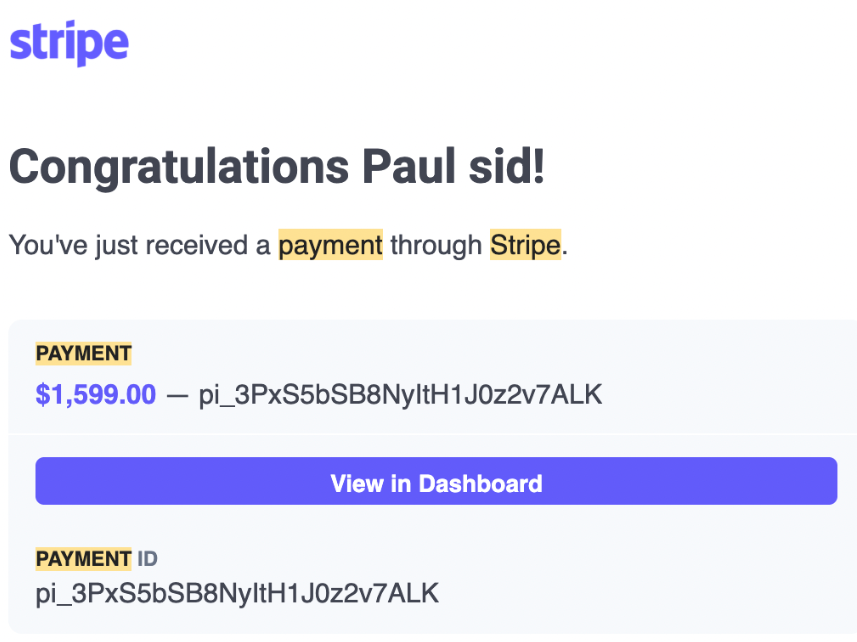 Payment Proof 4